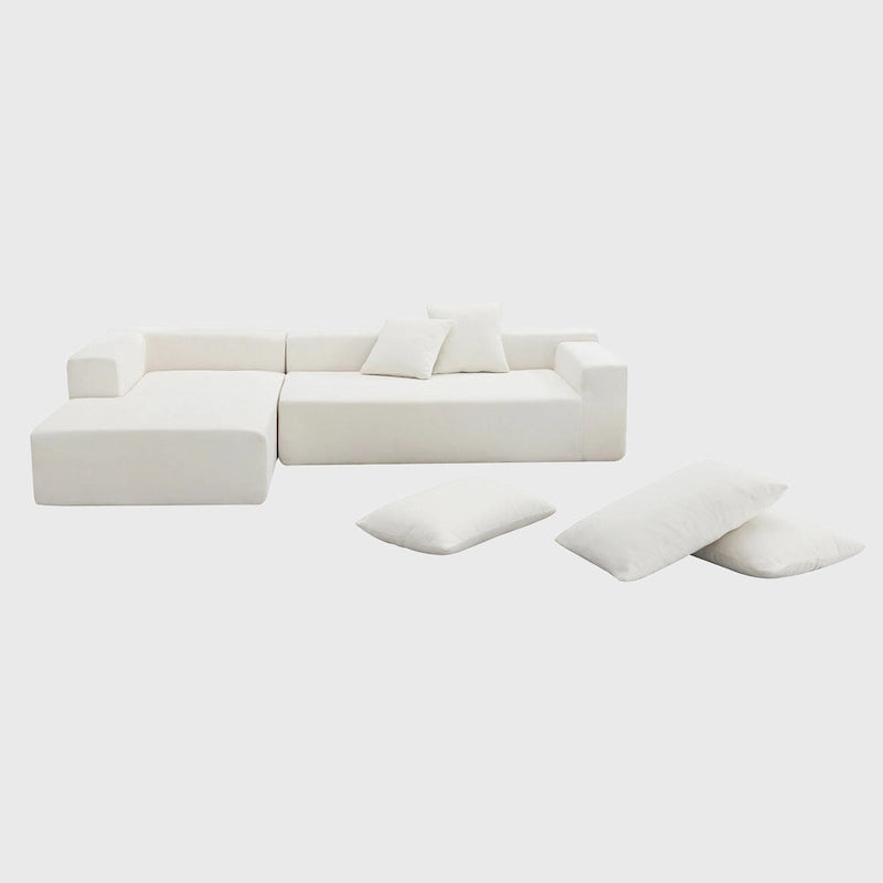 Canapé de salon modulaire en sections