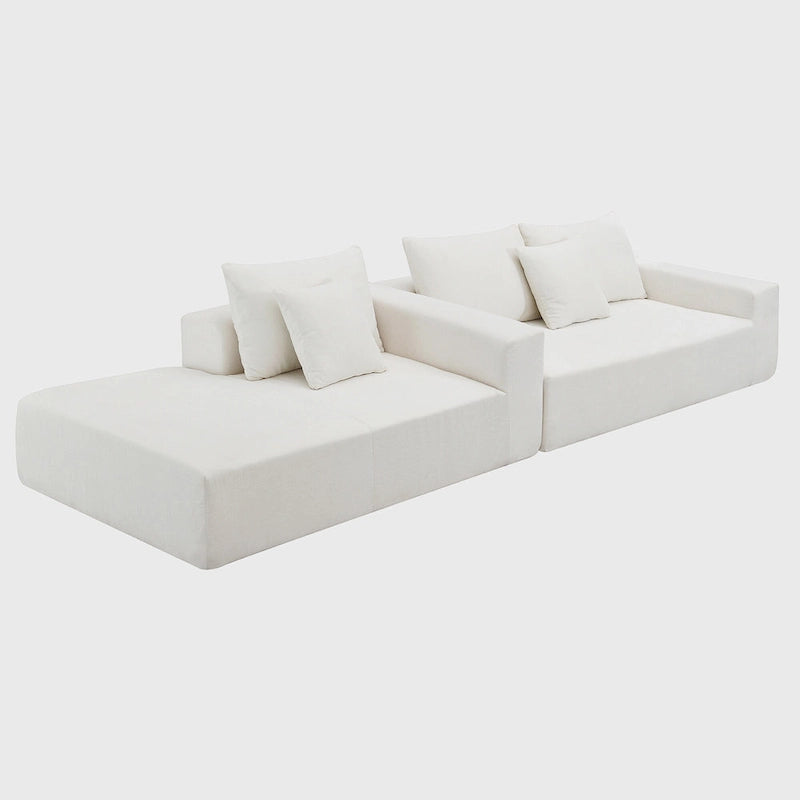 Canapé de salon modulaire en sections
