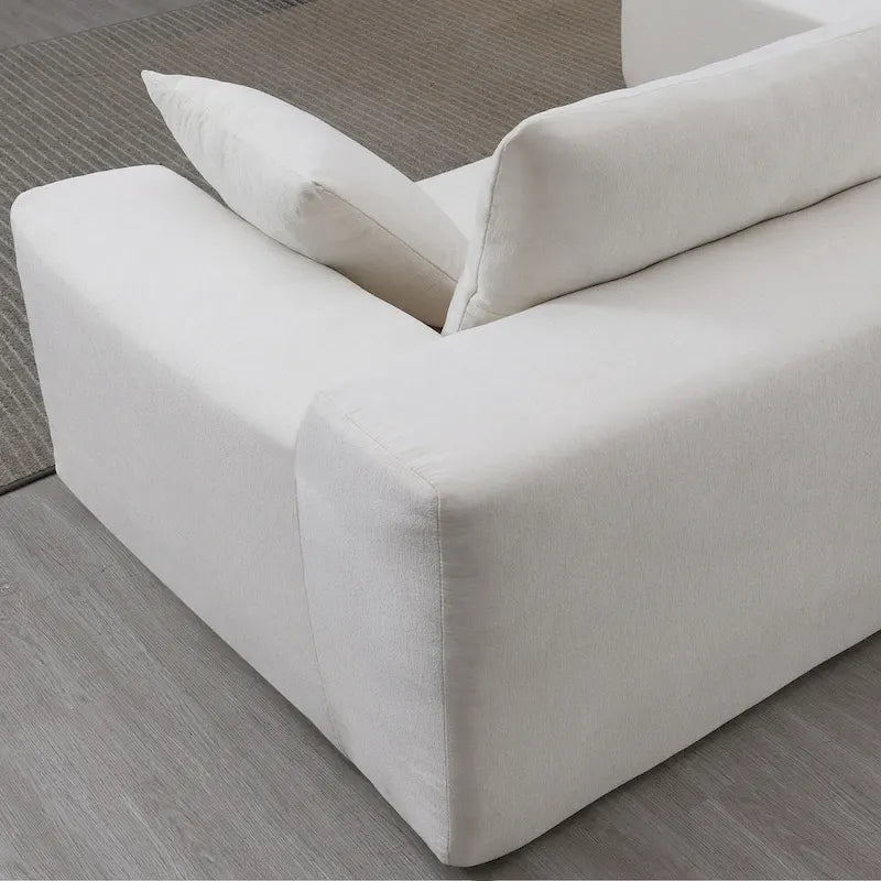 Canapé de salon modulaire en sections