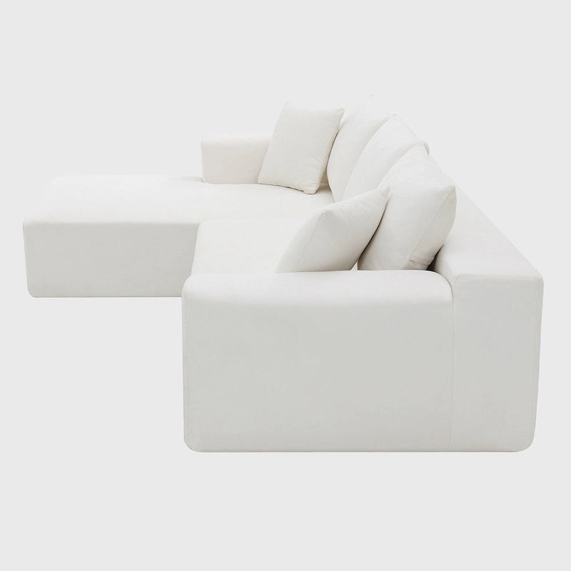 Canapé de salon modulaire en sections