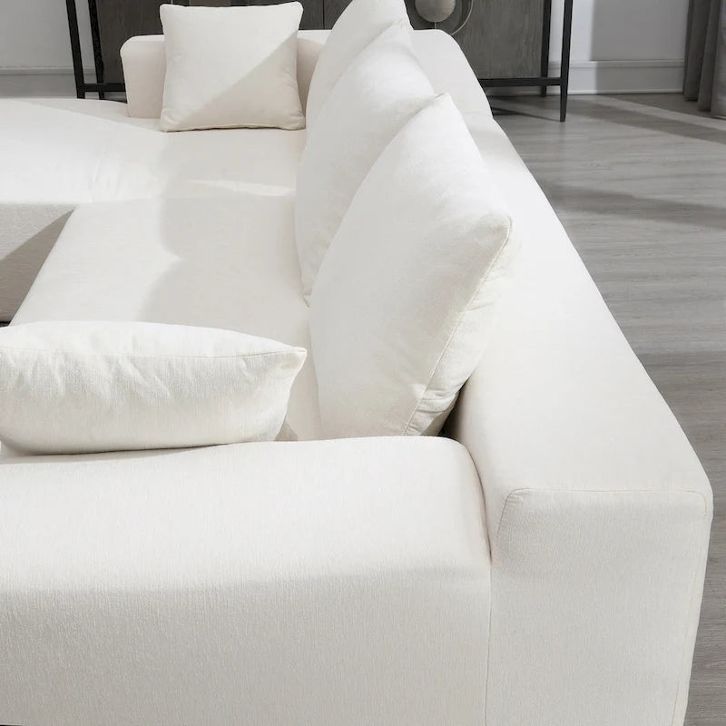 Canapé de salon modulaire en sections