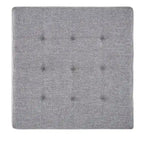 Table basse de style panneau en pin avec repose-pieds