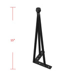 Pieds de Meuble Épingle à Cheveux Métal Lot de 4