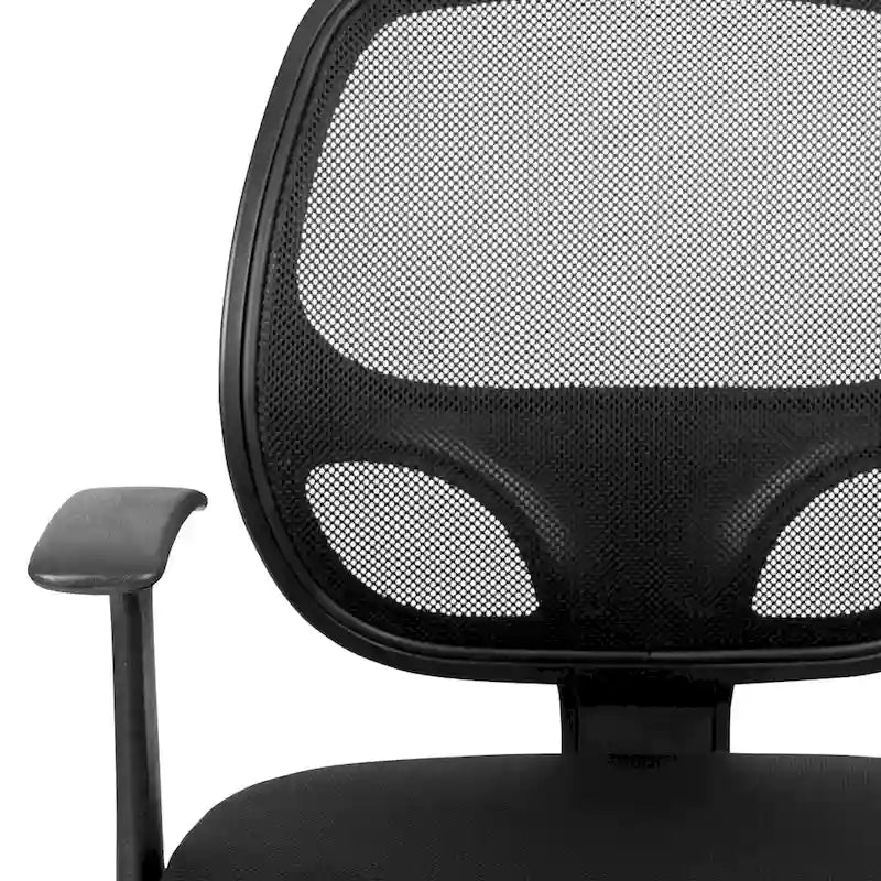 Chaise de bureau ergonomique pivotante en maille pour le milieu du dos