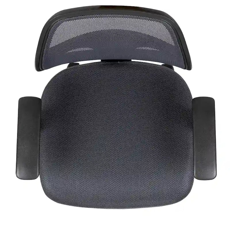 Chaise de bureau ergonomique pivotante en maille pour le milieu du dos
