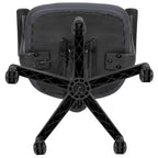 Chaise de bureau ergonomique pivotante en maille pour le milieu du dos