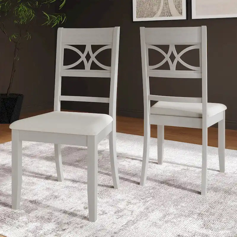 Ensemble de salle à manger 7 pièces en bois, style Mid-Century Modern