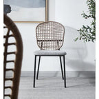 Table à manger de cuisine moderne 5 pièces pour 4-6 personnes