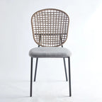 Table à manger de cuisine moderne 5 pièces pour 4-6 personnes