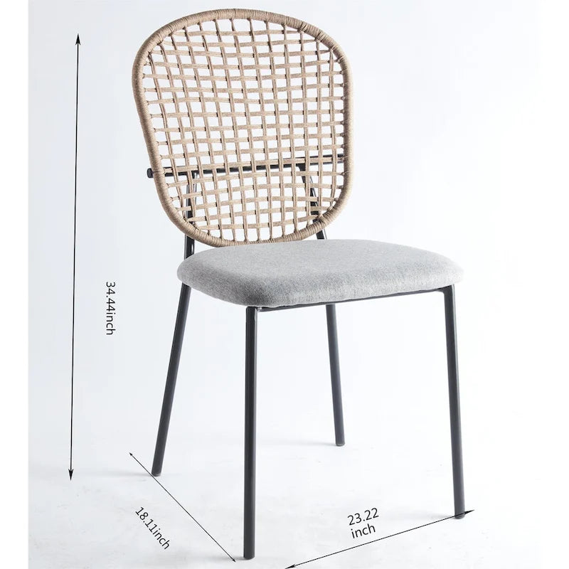 Table à manger de cuisine moderne 5 pièces pour 4-6 personnes