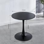 Table à manger de cuisine moderne 5 pièces pour 4-6 personnes