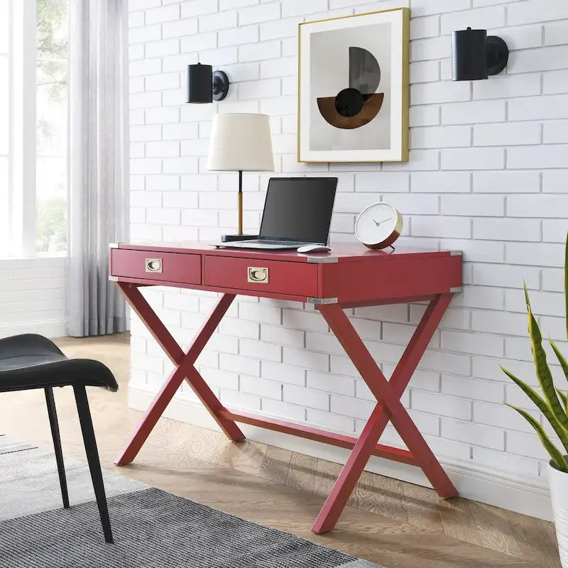 Bureau informatique avec rangement, bureau en bois massif avec tiroirs, table d'étude moderne pour bureau à domicile, petit bureau d'écriture
