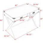 Bureau informatique avec rangement, bureau en bois massif avec tiroirs, table d'étude moderne pour bureau à domicile, petit bureau d'écriture