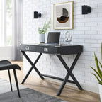 Bureau informatique avec rangement, bureau en bois massif avec tiroirs, table d'étude moderne pour bureau à domicile, petit bureau d'écriture