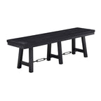 Banc de salle à manger tréteau noir